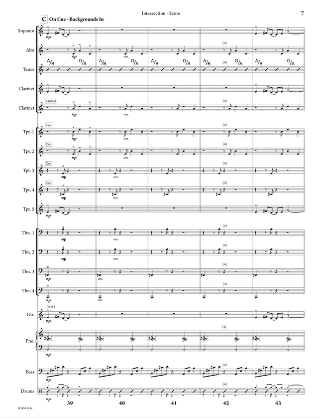 Intersection - Christine Jensen (Study Score)