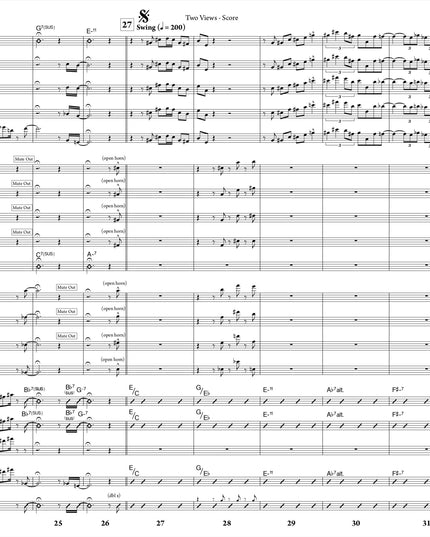 Two Views - Joe Sullivan (Study Score)