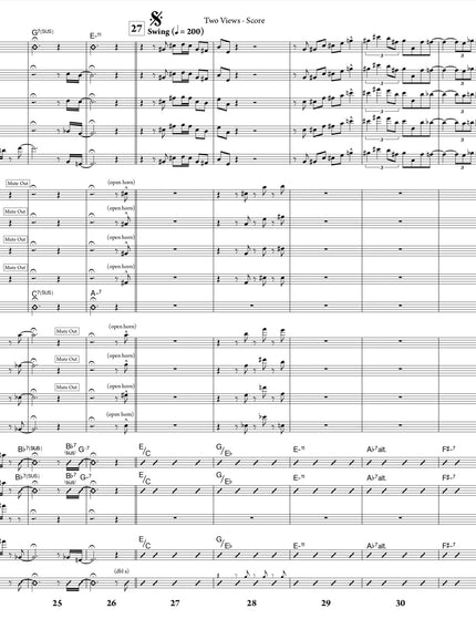 Two Views - Joe Sullivan (Partition d'étude)