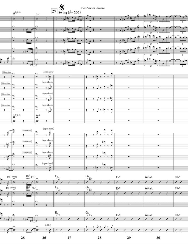 Two Views - Joe Sullivan (Study Score)