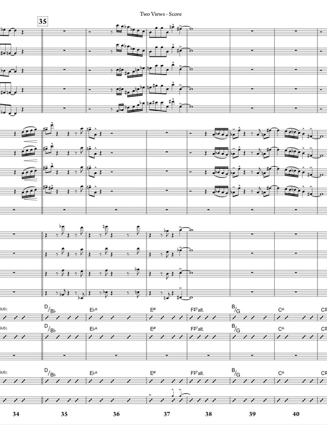 Two Views - Joe Sullivan (Study Score)