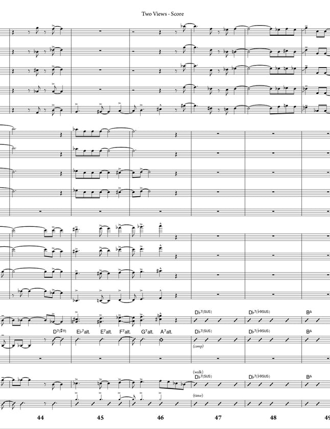 Two Views - Joe Sullivan (Study Score)