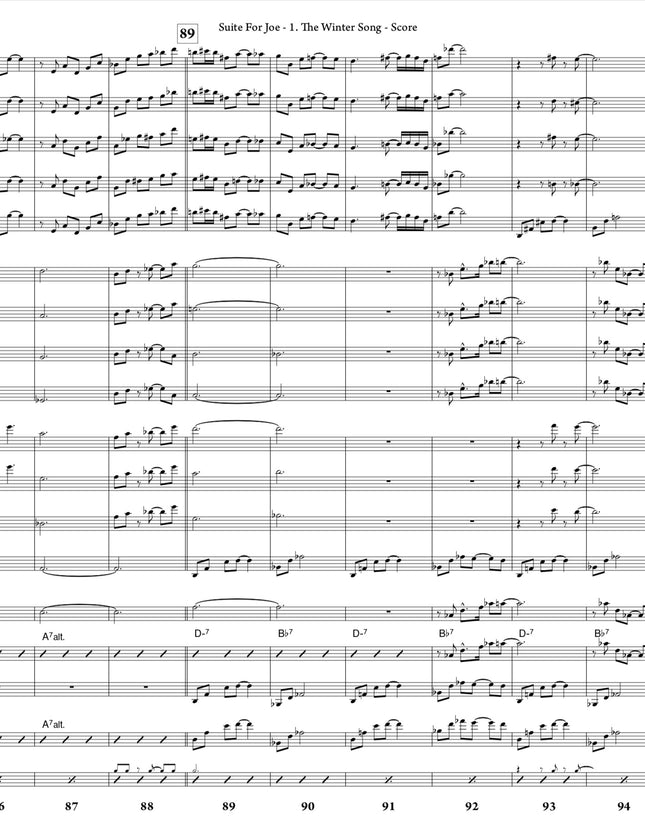 Suite For Joe: 1. The Winter Song - Jean-Nicolas Trottier