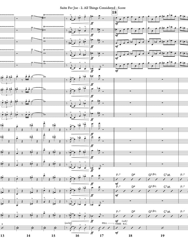 Suite For Joe: 2. All Things Considered - Jean-Nicolas Trottier