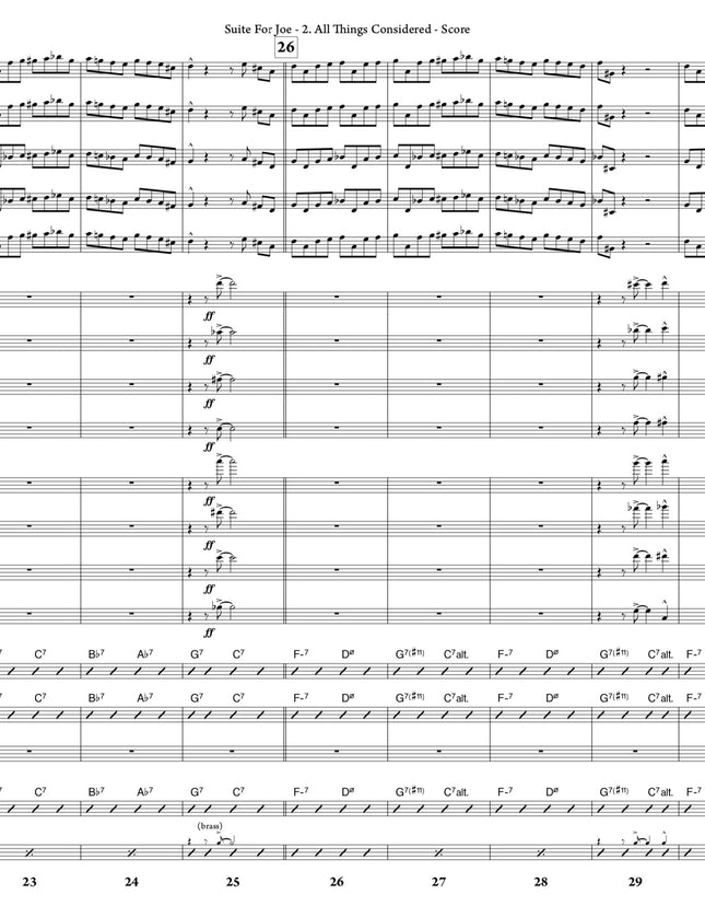 Suite For Joe: 2. All Things Considered - Jean-Nicolas Trottier