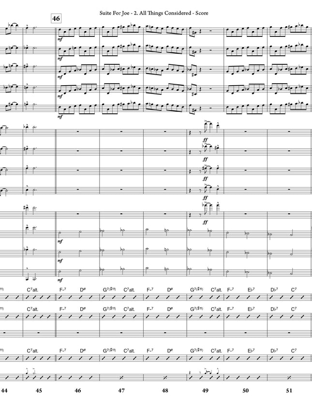 Suite For Joe: 2. All Things Considered - Jean-Nicolas Trottier