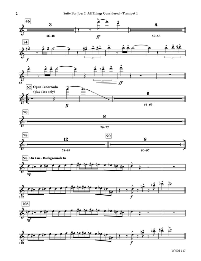 Suite For Joe: 2. All Things Considered - Jean-Nicolas Trottier