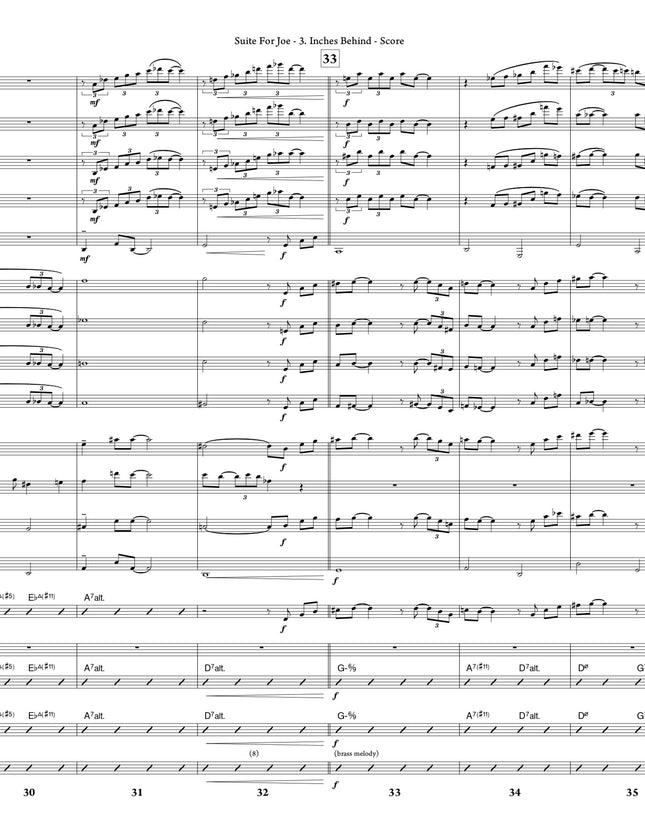 Suite For Joe: 3. Inches Behind - Jean-Nicolas Trottier