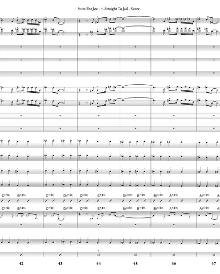 Suite For Joe: 4. Straight To Jail - Jean-Nicolas Trottier