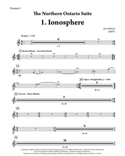 The Northern Ontario Suite: 1. Ionosphere - Joe Sullivan