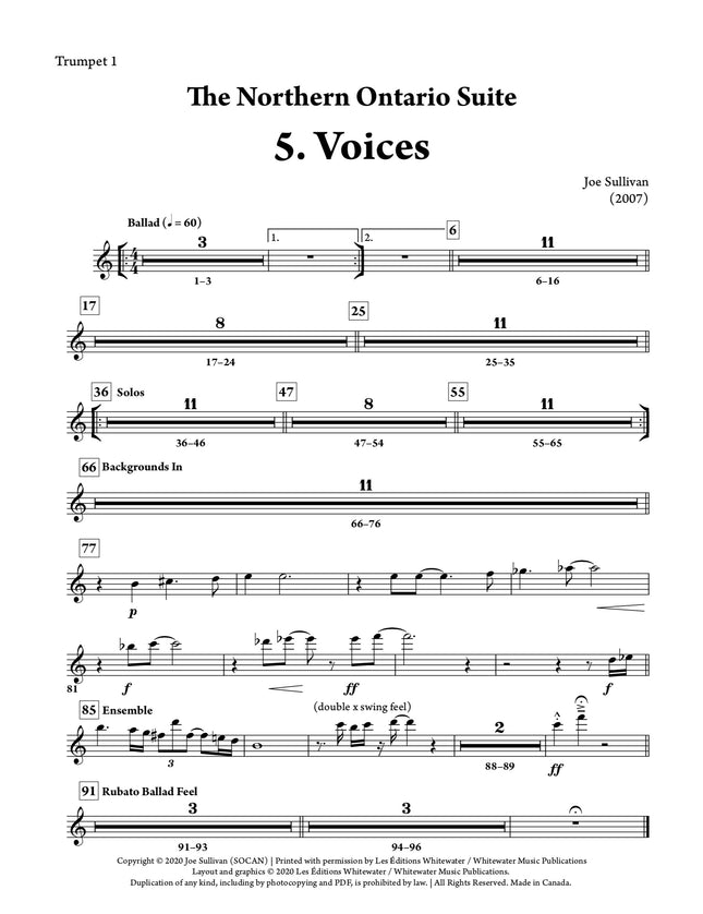 The Northern Ontario Suite: 5. Voices - Joe Sullivan
