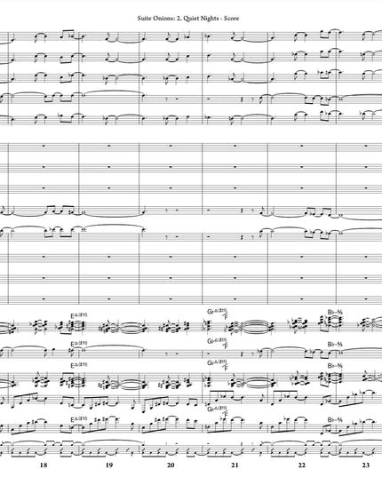 Suite Onions: 2. Quiet Nights - Greg Runions