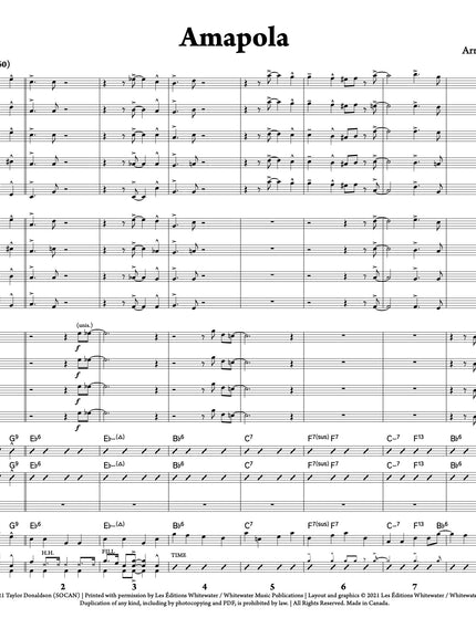 Amapola - arr. Taylor Donaldson
