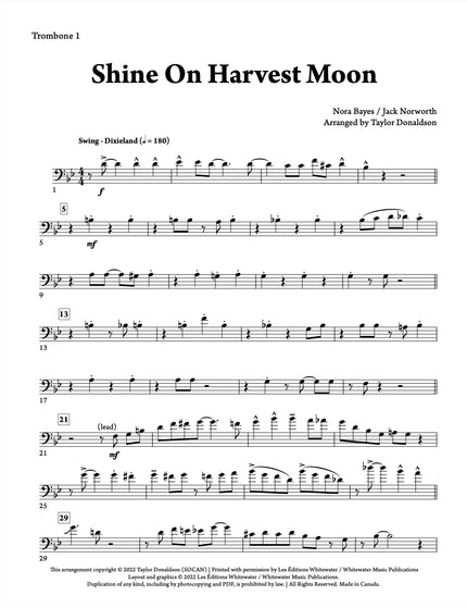 Shine On Harvest Moon (Quatuor de Trombones) - arr. Taylor Donaldson