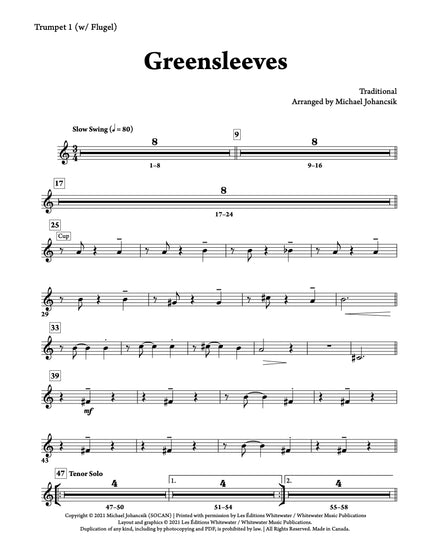 Greensleeves (Octet) - arr. Michael Johancsik