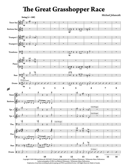 The Great Grasshopper Race (Octet) - Michael Johancsik
