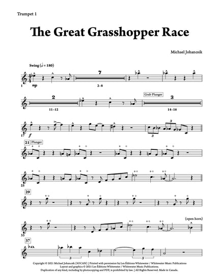The Great Grasshopper Race (Octet) - Michael Johancsik