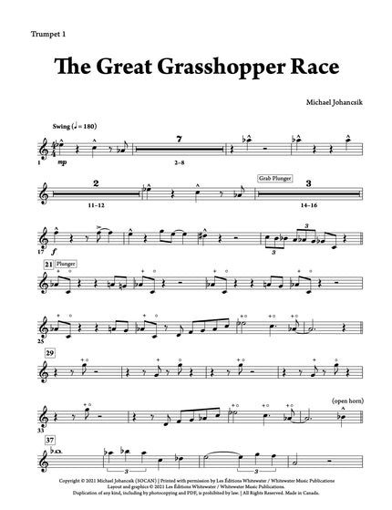 The Great Grasshopper Race (Octet) - Michael Johancsik