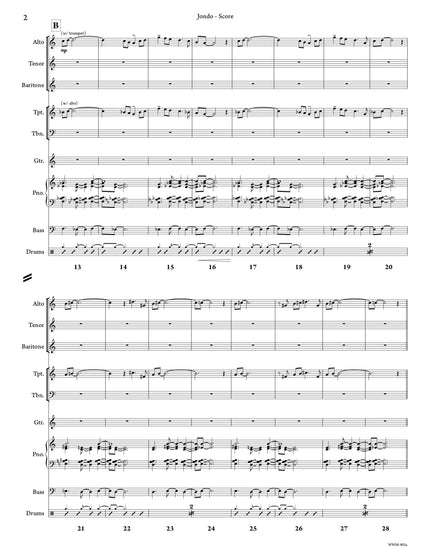 Jondo (Partition d'étude) - Josh Rager