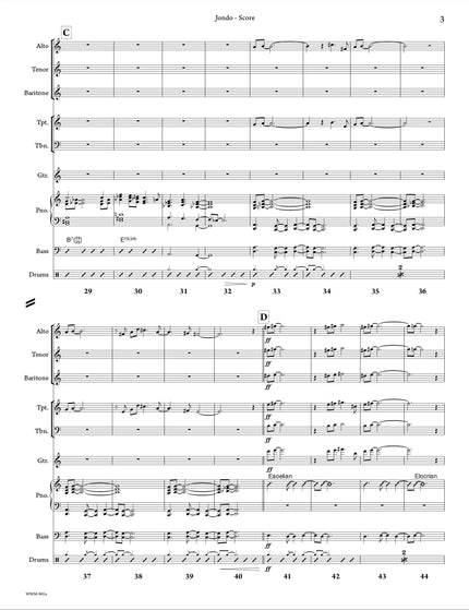Jondo (Partition d'étude) - Josh Rager