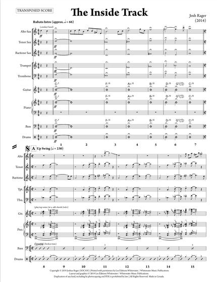 The Inside Track (Nonet) - Josh Rager