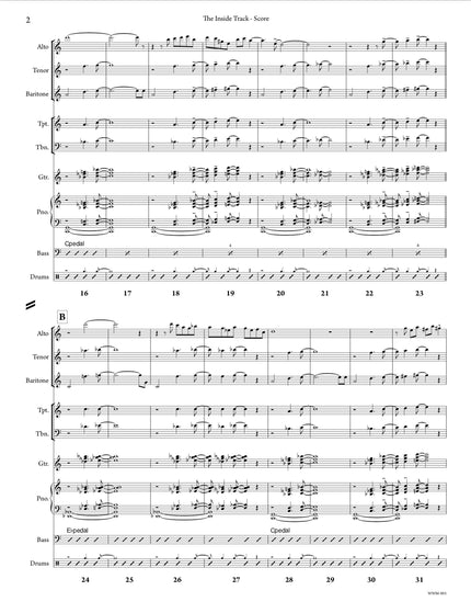 The Inside Track (Nonet) - Josh Rager