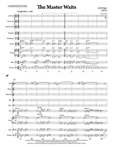 The Master Waits (Nonet) - Josh Rager