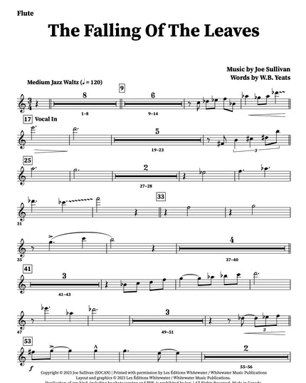 The Falling of the Leaves - Joe Sullivan